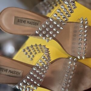 Steve Madden Silver Studded Women's Shoes